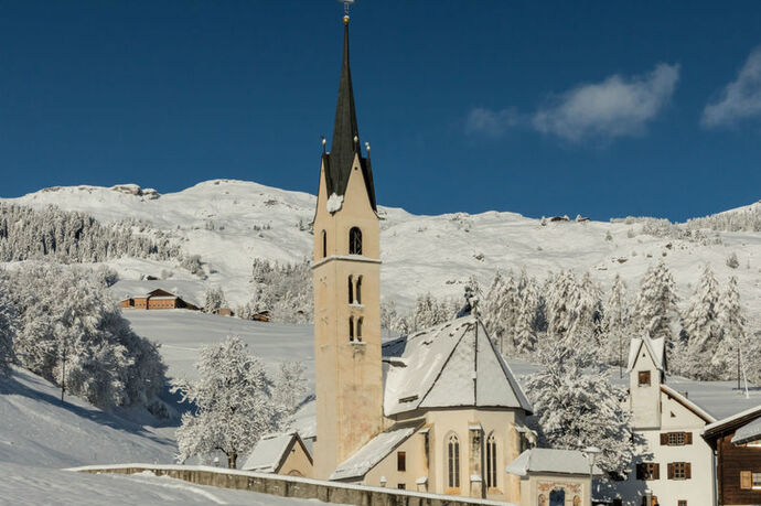 Winter, Kirche Nossadunna