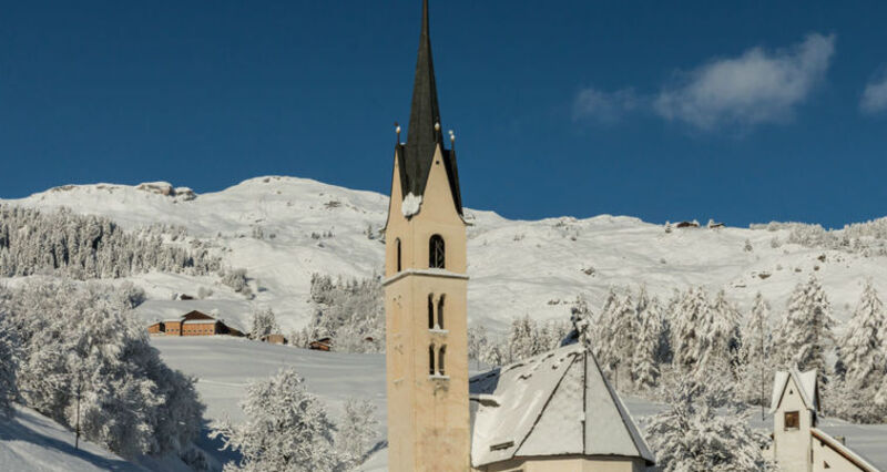 Winter, Kirche Nossadunna