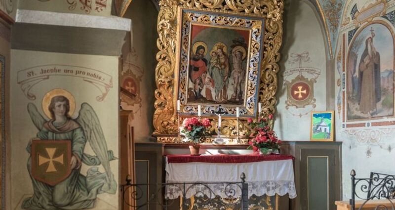 Kapelle Sogn Roc, Innen