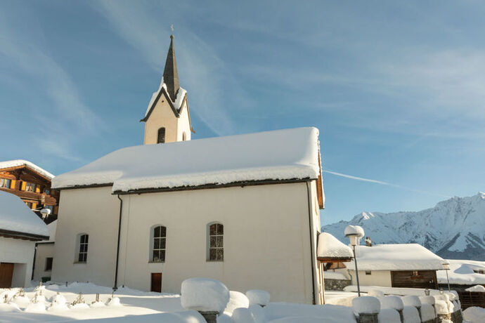Kirche Sogn Giachen, Morissen Winter