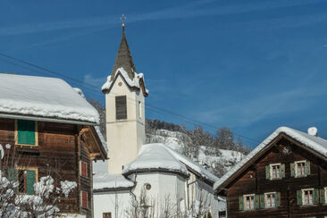Kapelle Peiden, Winter