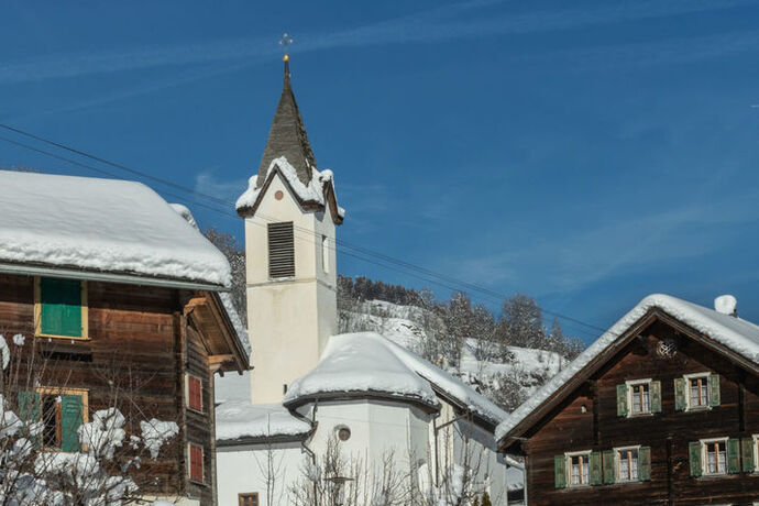 Kapelle Peiden, Winter