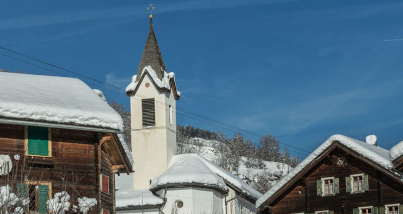 Kapelle Peiden, Winter