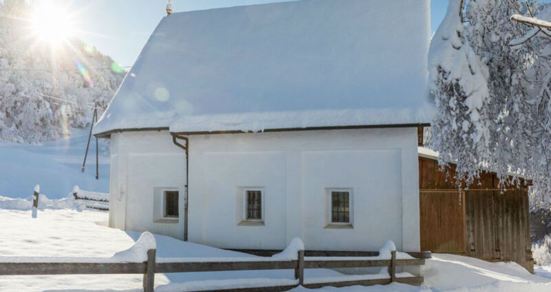 Kapelle Sontga Catrina, Winter