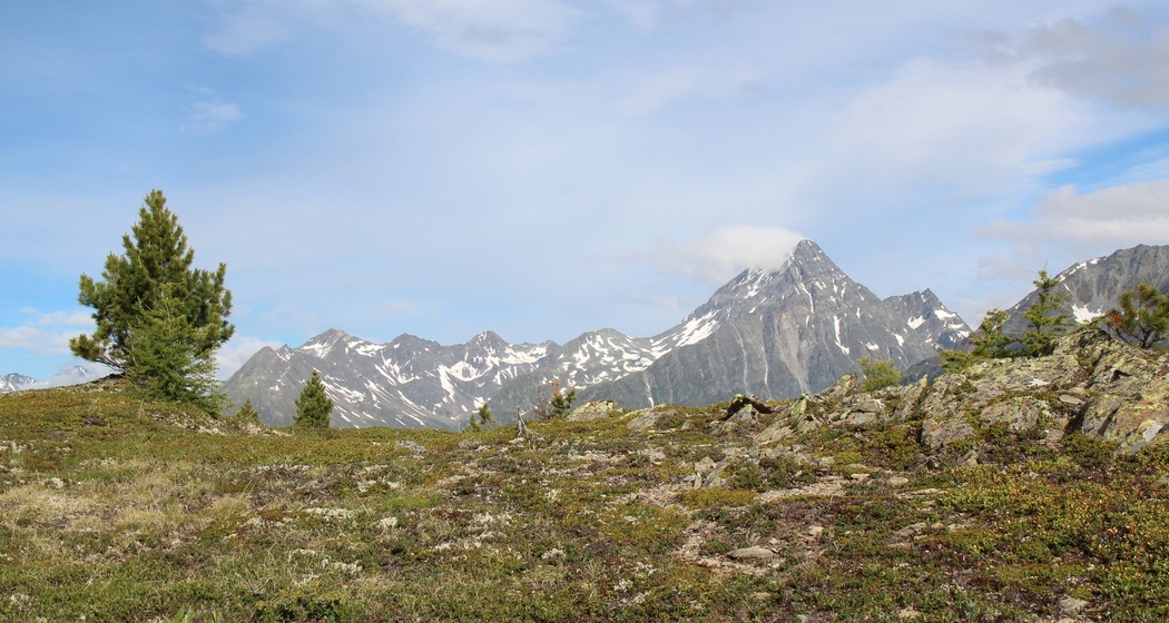 Muot la Sella: Panoramablick Unterengadin
