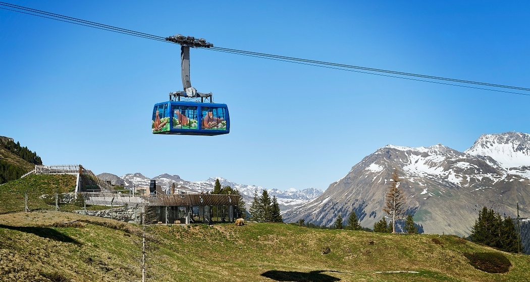 Arosa Bärenland und Mittelstation LAW