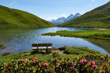 Schwellisee in Richtung Arosa