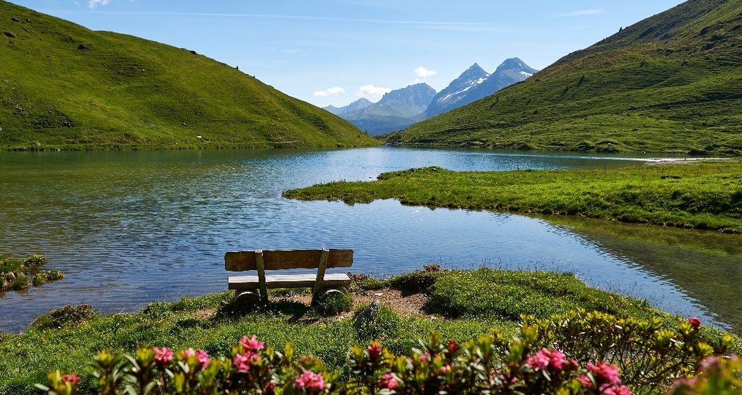 Schwellisee in Richtung Arosa