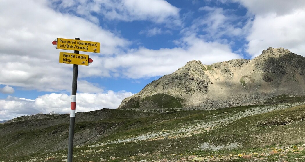 Bivio - Septimerpass - Lunghinpass (Dreifache Wasserscheide) - Maloja (oua_51819740_image)