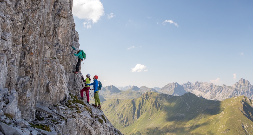 Rätikon; Klettersteig; Gauablickhöhle