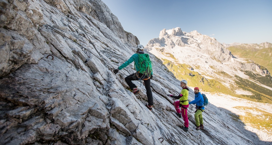 Rätikon; Klettersteig; Gauablickhöhle