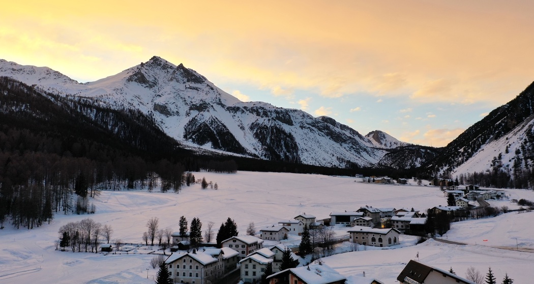 Blick in in Richtung Piz Daint