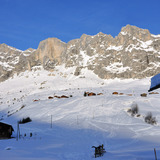 Unterwegs, gleich unterhalb des kurzen Aufstieges zum Weiler Partnun