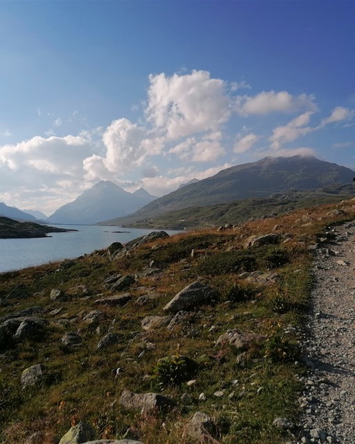 Abendstimmung beim Lago Bianco