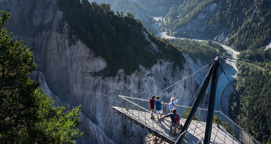 Flimser Bergsturzlandschaft - Aussichtsplattform Il Spir (oua_52519140_image)