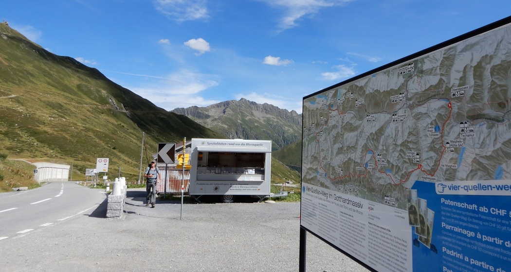 Start zum Vier-Quellen-Weg