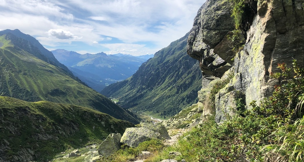 Weg Silvretta-Sardasca