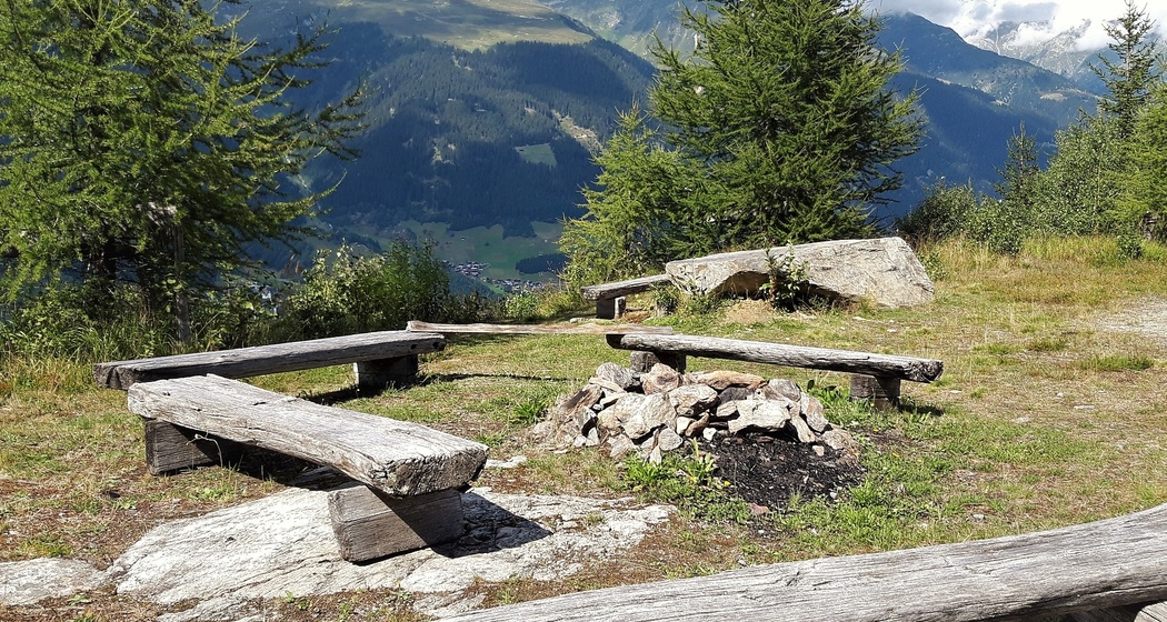 Blick Richtung Disentis