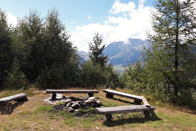 Blick Richtung Sedrun