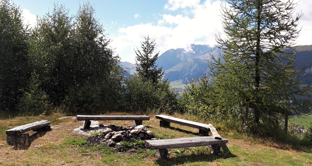 Blick Richtung Sedrun