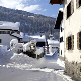 Das romantische Dorf Fideris mit Patrizierhäusern