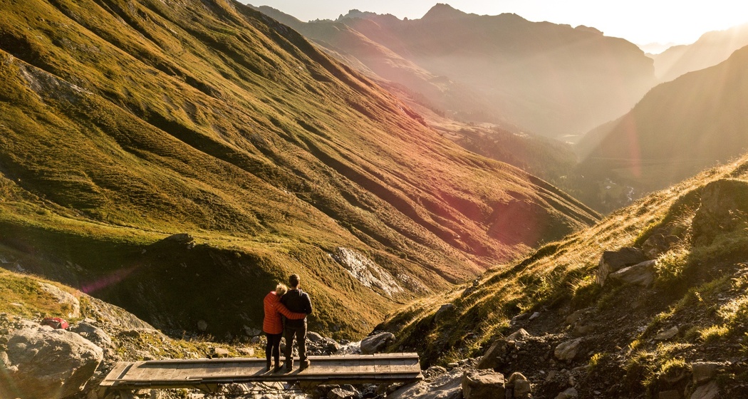 Lichtspektakel in der UNESCO Welterbe Tektonikarena Sardona