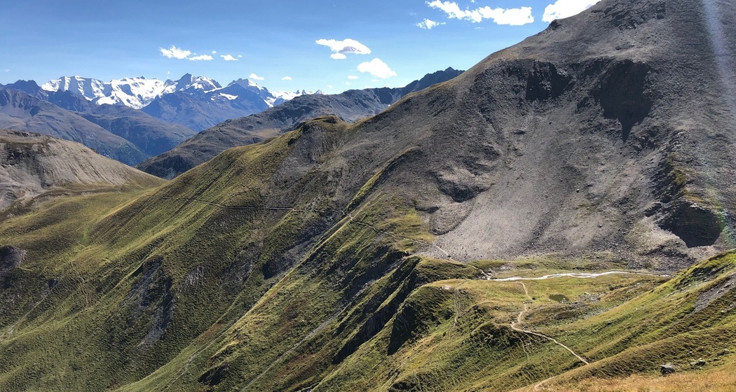 Traverse von Chamanna d Es-cha auf die Fuorcla Gualdauna