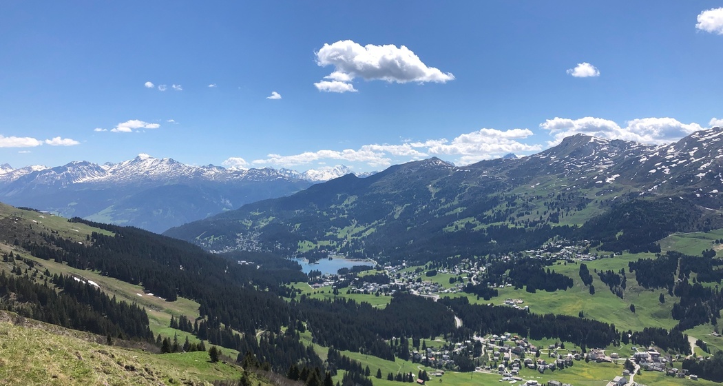 Aussicht Richtung Lenzerheide