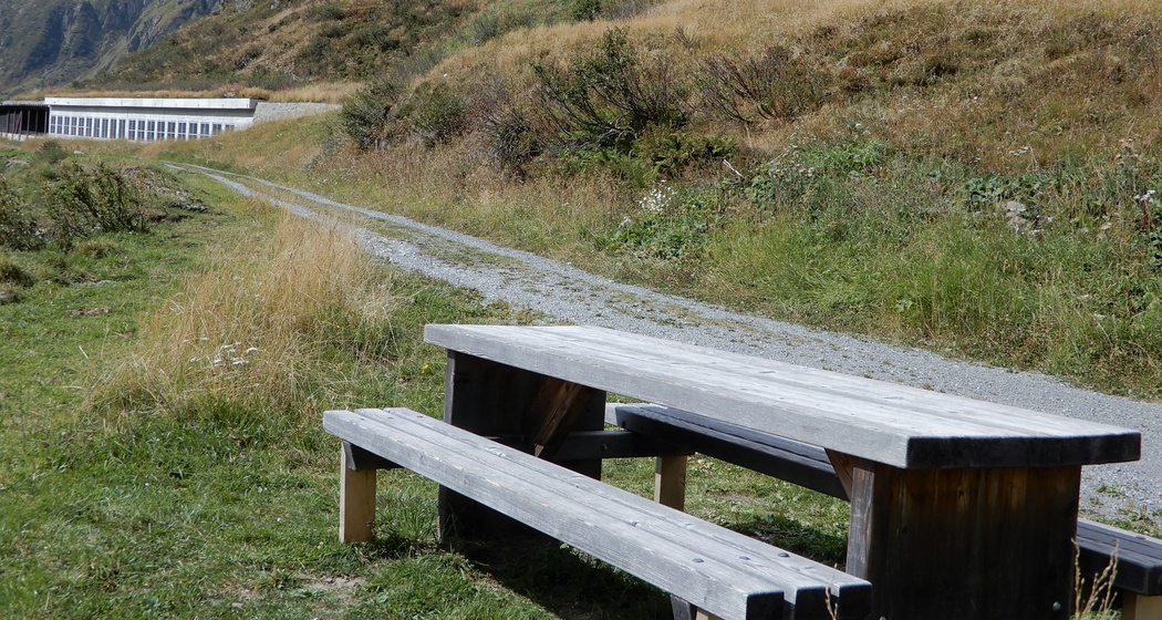 Sicht auf den Pazzolastock