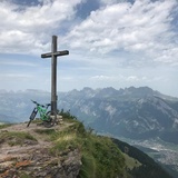 Garmil with summit cross