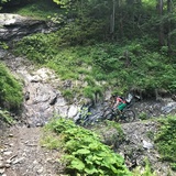 Bachübergang im Valeis