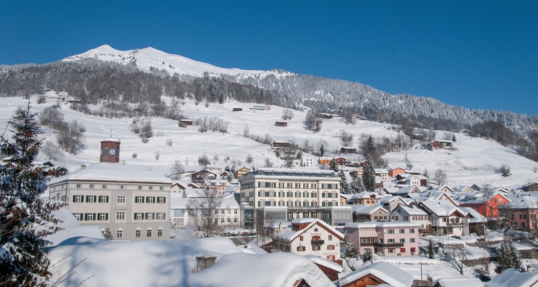 Seewis mit Blick Richtung Vilan