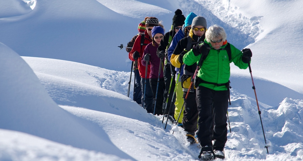 Partnun: Idealer Ausgangspunkt für Ski- und Schneeschuhtouren