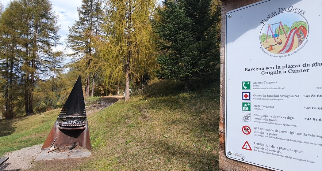 Grillstelle Spielplatz Gnignia in Cunter (oua_54469909_image)