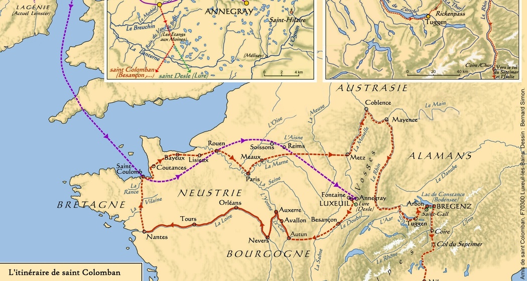 Kolumbansweg Bangor-Bobbio