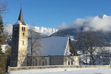 Kirche Sogn Vintschegn, Winter