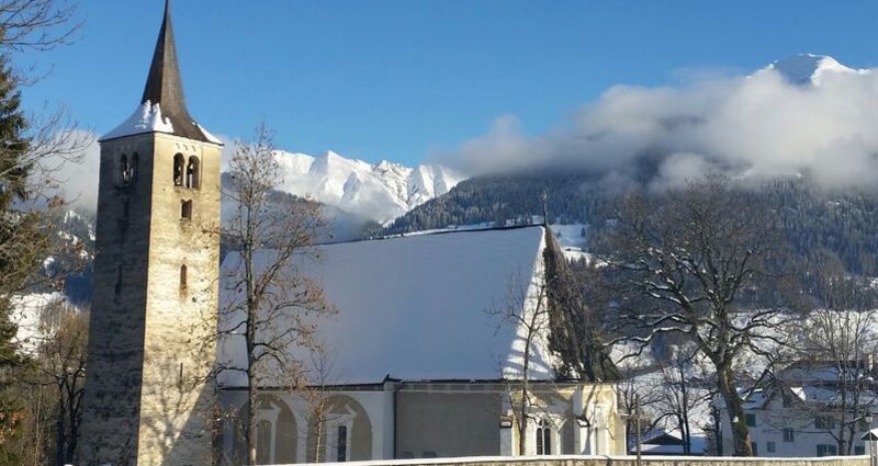 Kirche Sogn Vintschegn, Winter