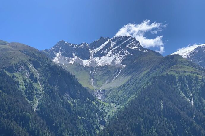 Wasserfälle des Péz Ault