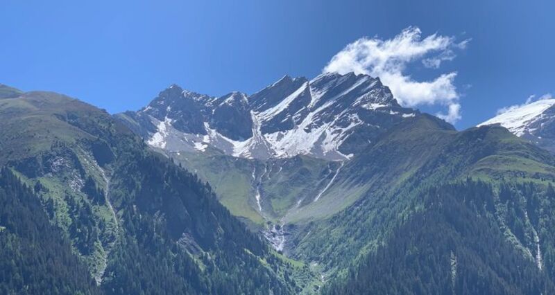 Wasserfälle des Péz Ault