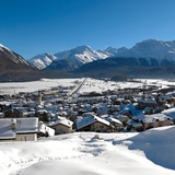 View over Samedan