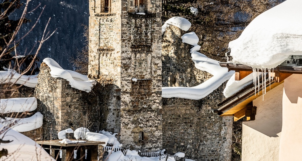 Kirchenruine San Peder