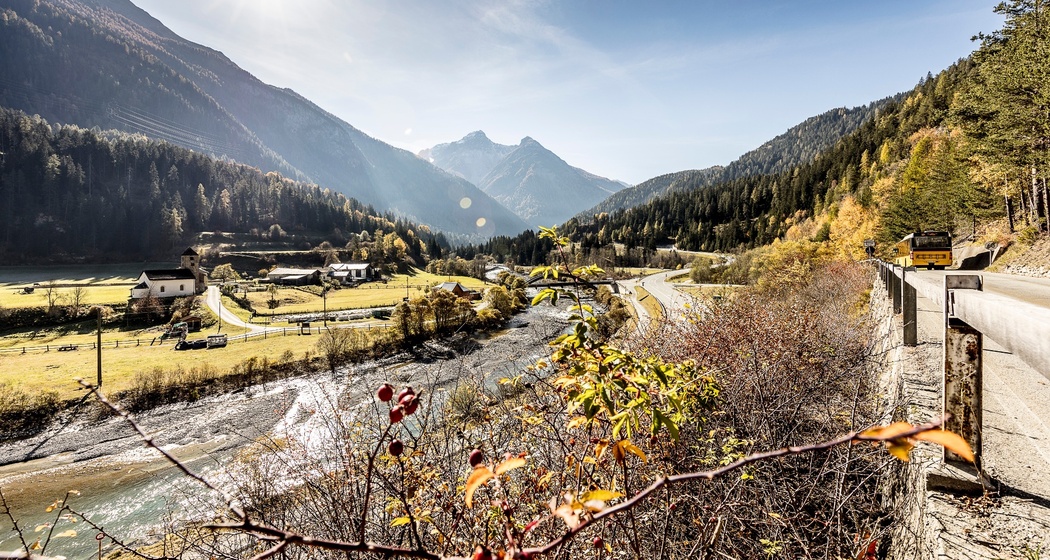 Strada-Martina im Sommer