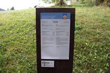 Informationstafel der Tulai-Quelle