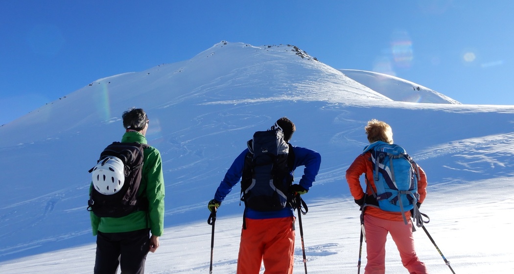 Letzter Aufstieg - Gipfelhang