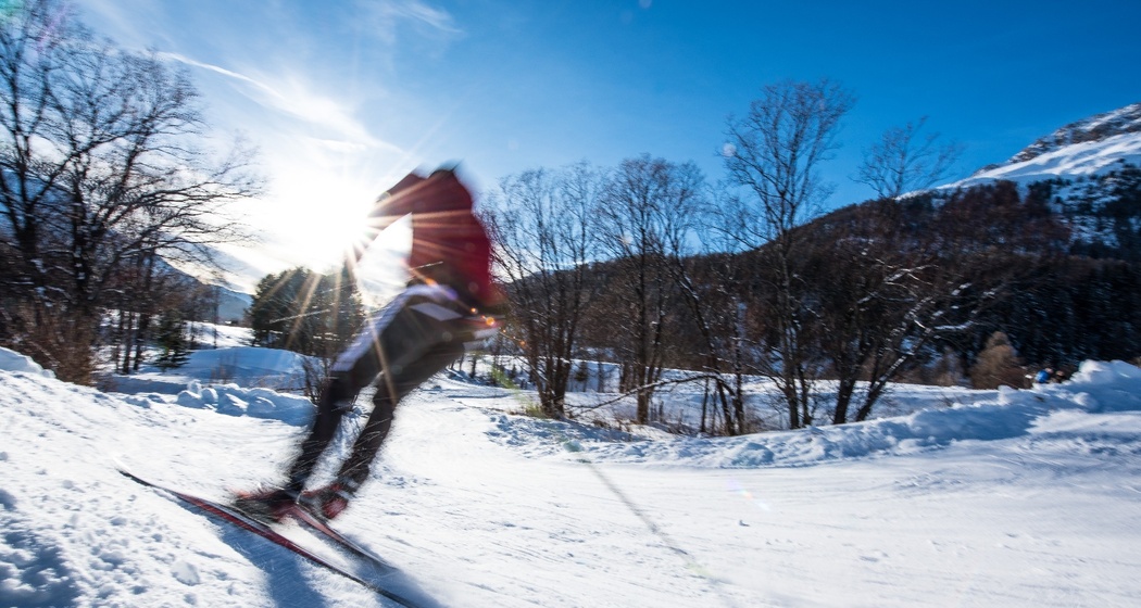 Langlaufen um Samedan