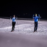 Skating im Flutlicht von Degen