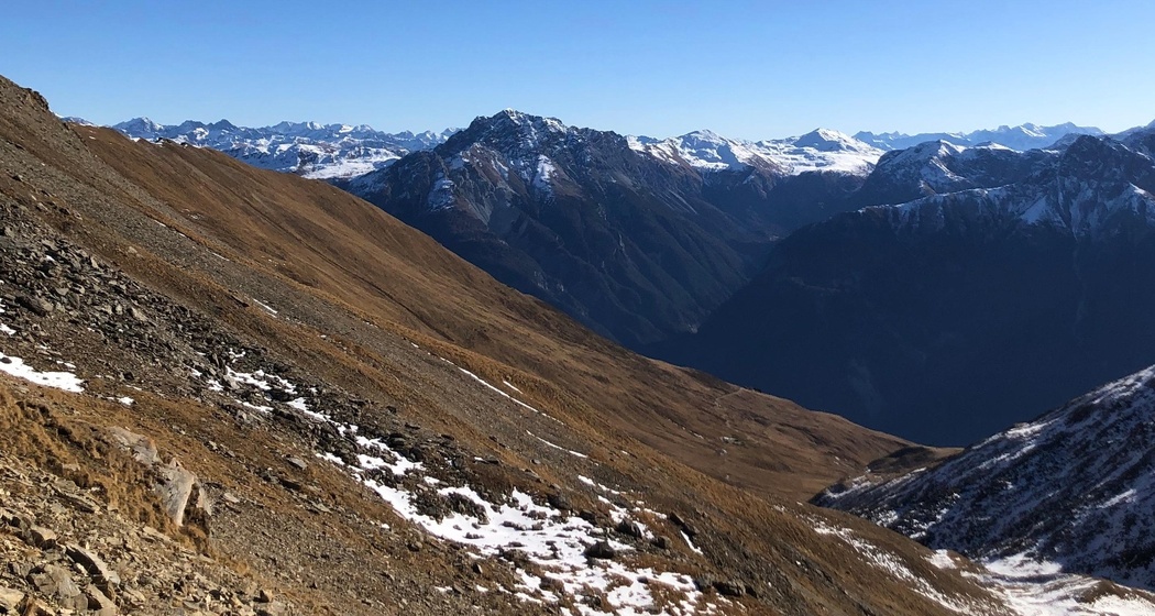 Ausblick von der Alp Spadla