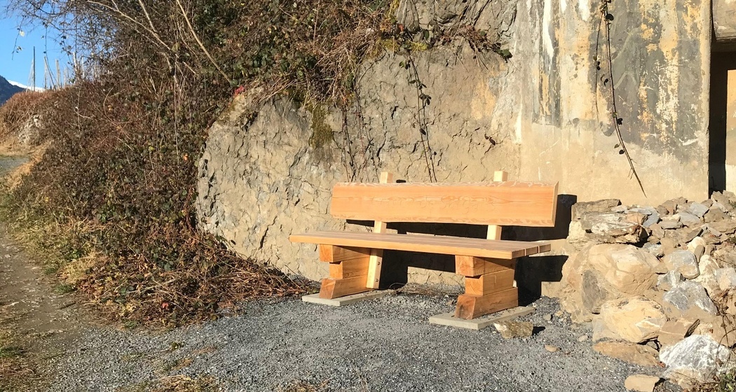 Sonnenbänkli Mels Heiligkreuz
