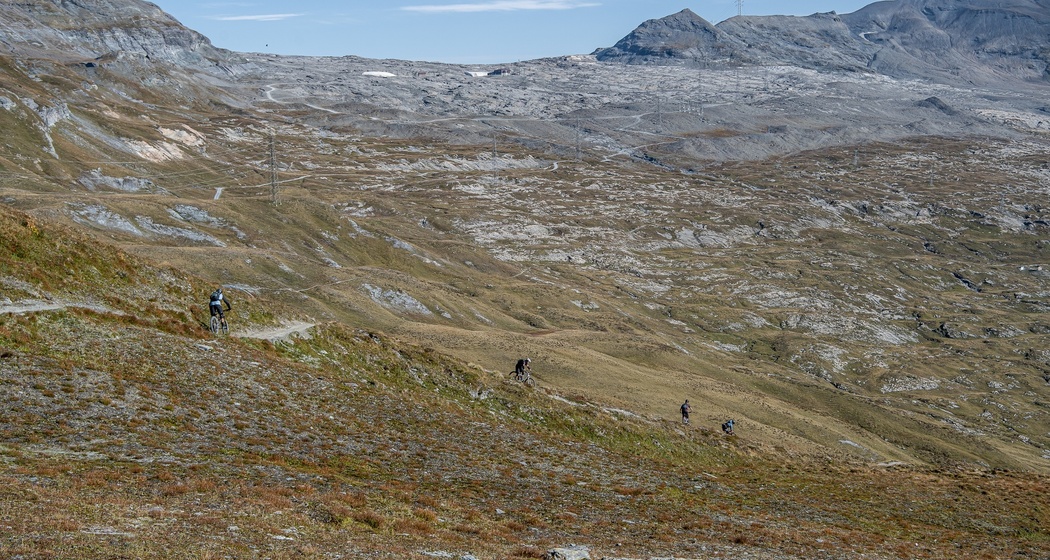 Weitblick auf den Vorab Gletscher