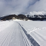 Pista di fondo del lago di St. Moritz